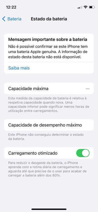 iPhone 12mini verde água 256g