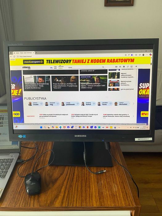 Monitor SyncMaster SA450 model S22A450BW 22" + kable