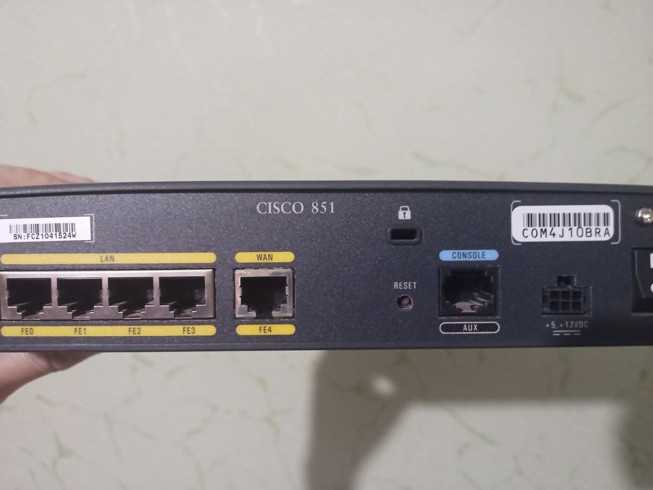 Маршрутизатор Cisco 850