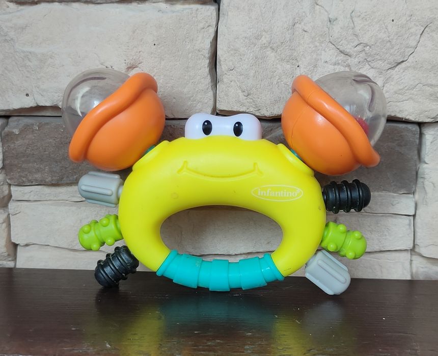 Телефон Fisher Price, брязкальце та пірамідка