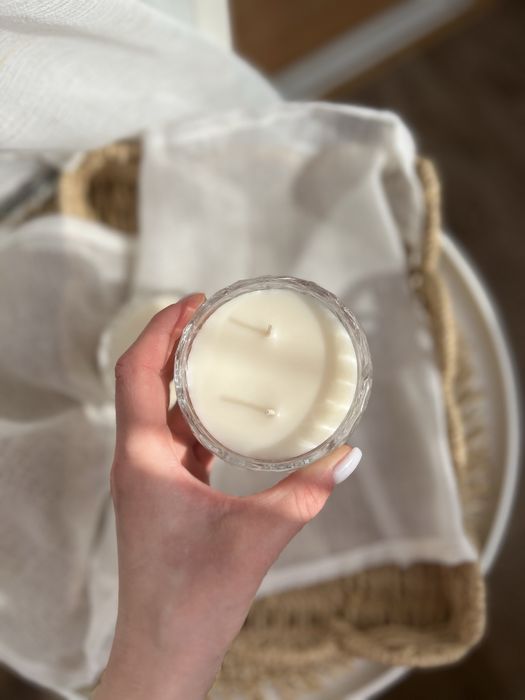 Свічки з соєвого воску