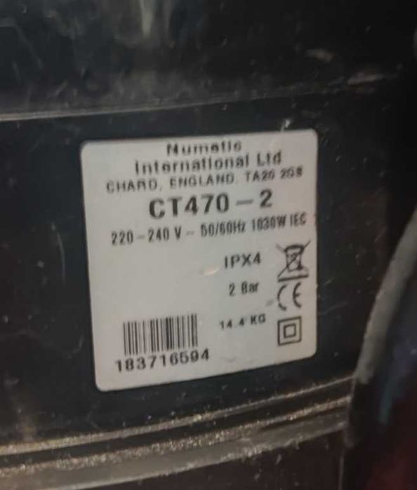 Профессиональный моющий пылесос NUMATIC CT 470-2