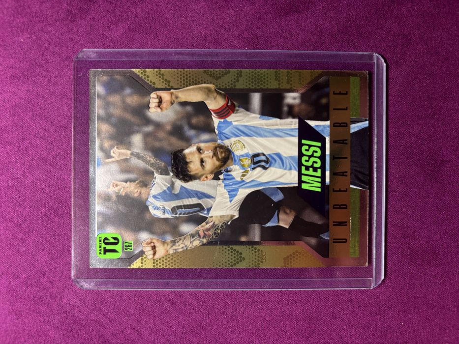 Lionel Messi unbeatable Panini Top Class 2025