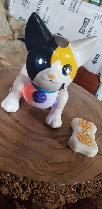 Игрушка-робот интерактивный Amwell на инфракрасном управлении Котик с