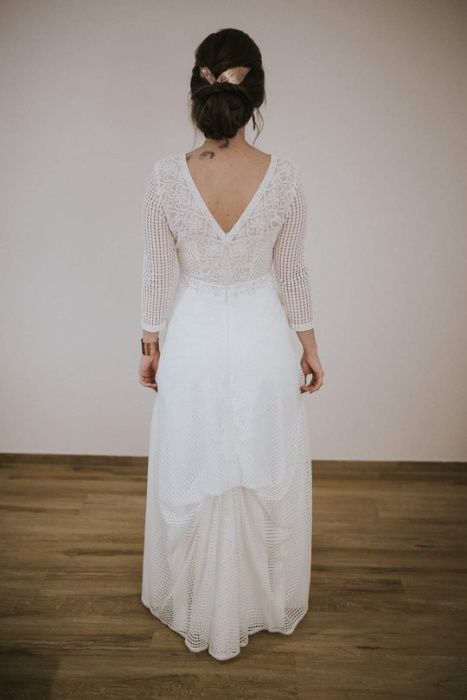 Lekka suknia ślubna