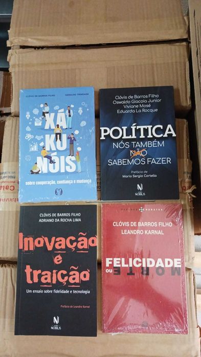 Clovis de Barros Filho e  José Hermógenes - Pack de livros