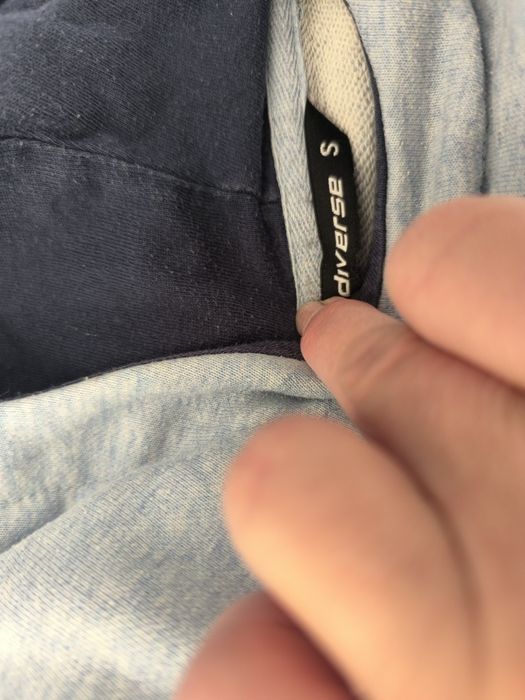Bluza damska jasnoniebieska kangurka Diverse rozm. S