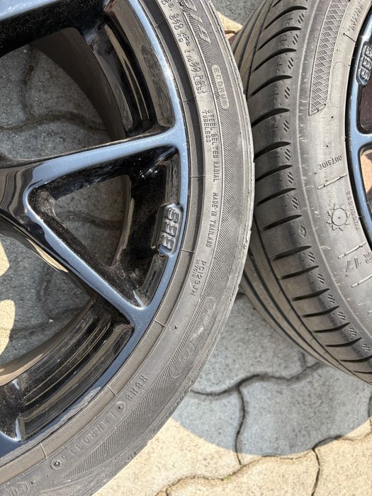 4 Jantes 17” BBS Originais SR003 5x120 com pneus 225/45R17
