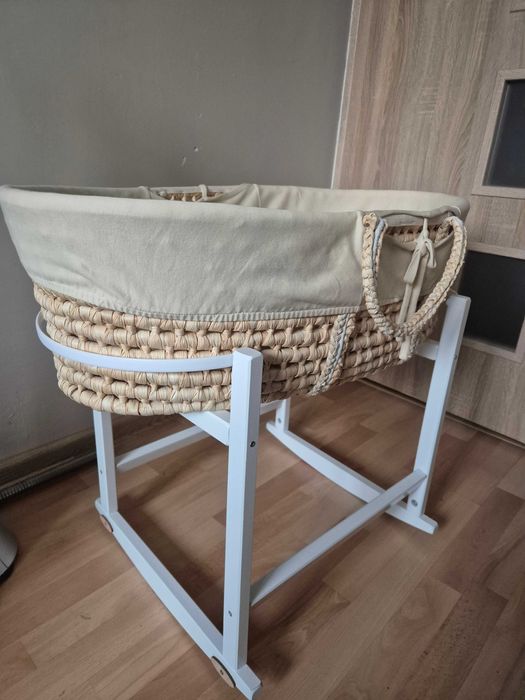 Kosz Mojżesza z materacem+kołyska