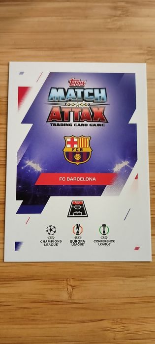 Karty kolekcjonerskie match attax 25/26 lamine yamal, messi