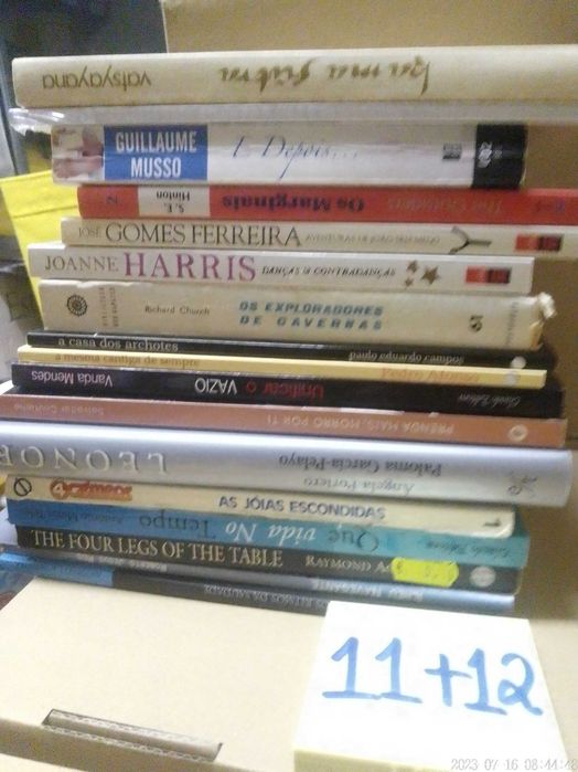 Lote 11 + 12  LIVROS Diversos Vendidos INDIVIDUALMENTE - Vários Preços