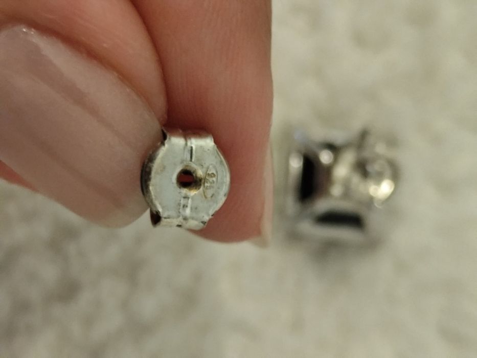 Conjunto brincos prata