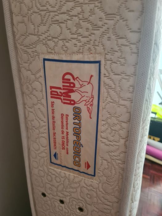 Colchão de cama 2.05m x 1.50m