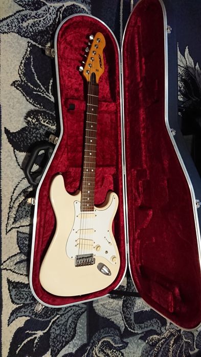 Peavey Predator AX Cream USA 1994 strat killer, HSS i SSS 4 single