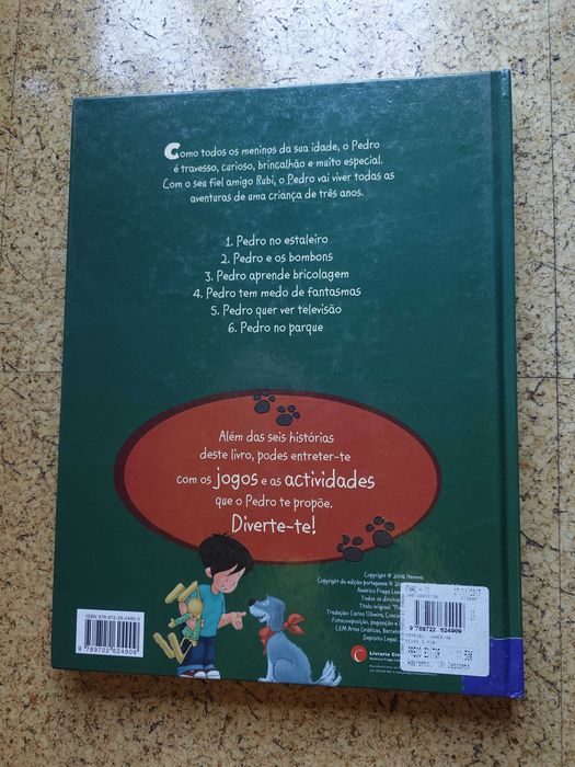 Livro infantil “Pedro e Rubi” - Coleção “Pedro”