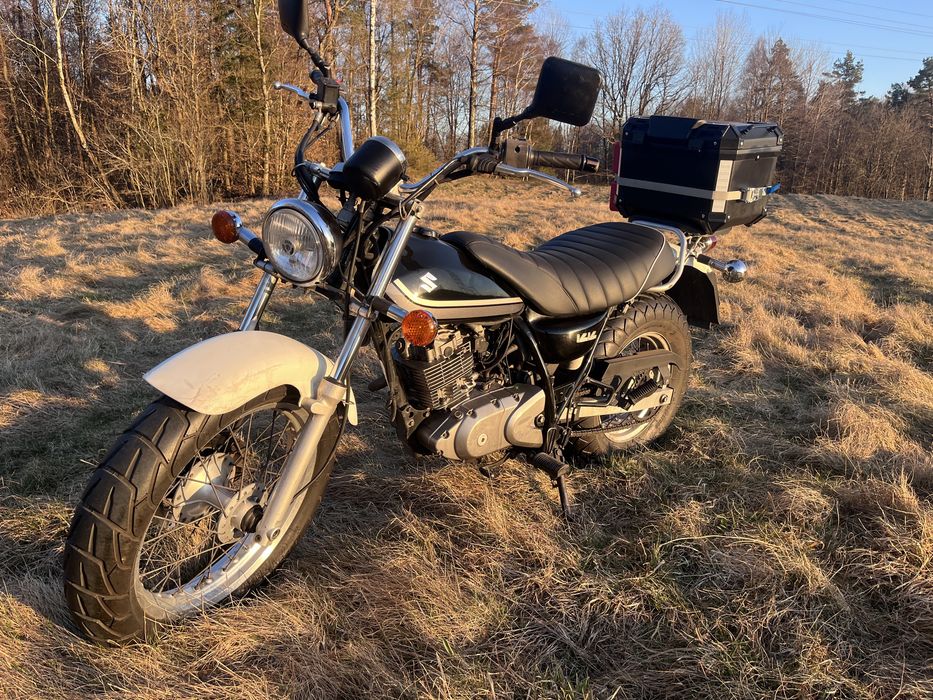 Suzuki rv 125. Van van, scrambler, cafe racer po remoncie silnika | nowe części |  retro