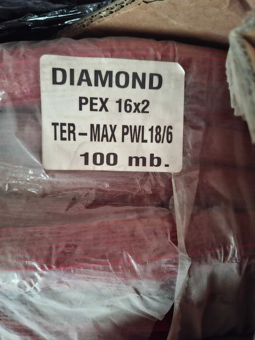 rura pex w otulinie 16x2 - 100m