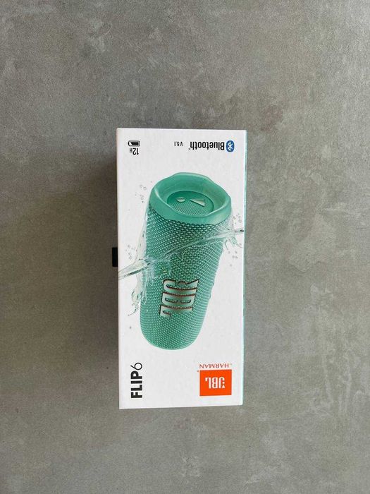 Колонки JBL Flip 6 Red / Teal - ОРИГІНАЛ!