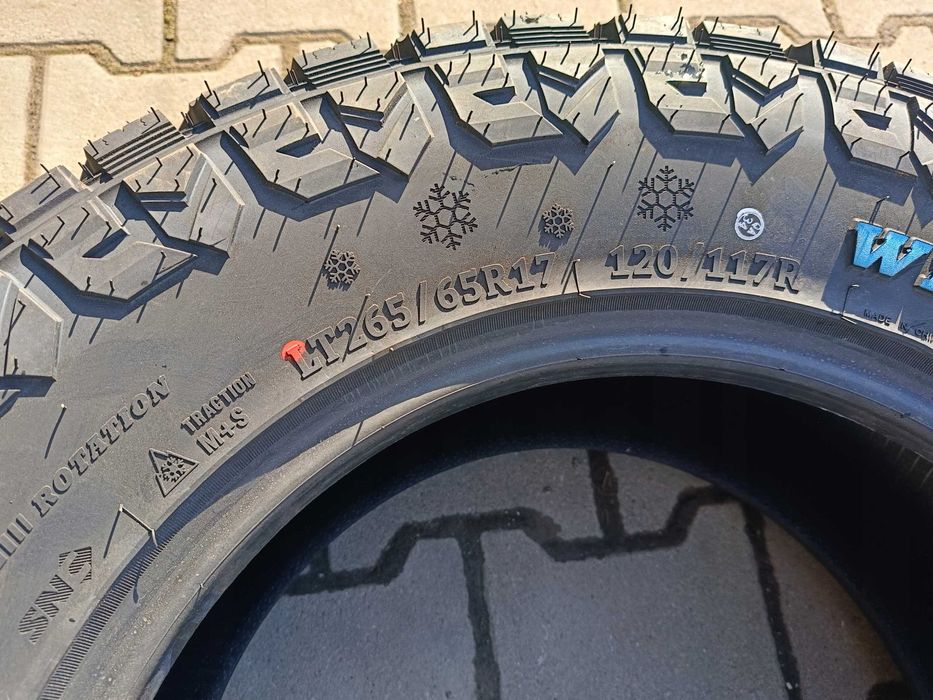 Opony 265/65R17 Comforser WINTER ProBLIZZARD Białe napisy i inne miary