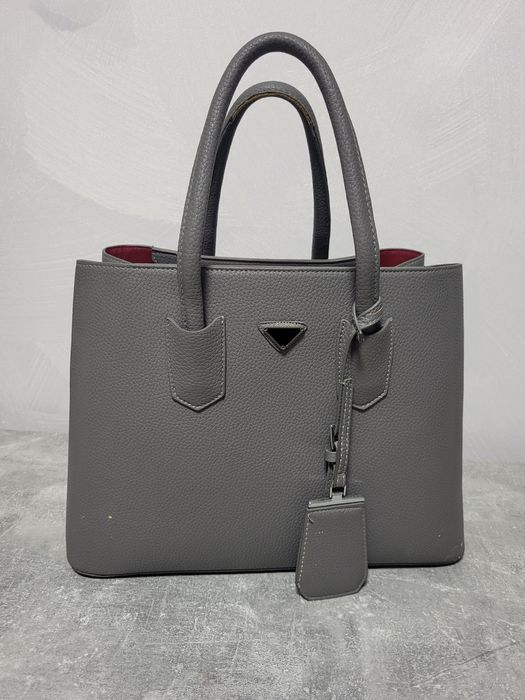 Сіра сумка-шопер