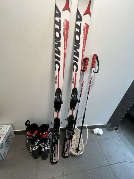 Atomic Sportcarve CPR 156 cm + buty + kije – komplet używany