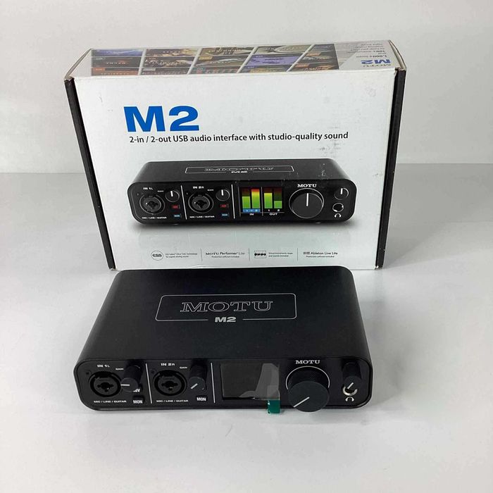 Motu M4 и M2 Звуковая карта аудиоинтерфейс xlr usb