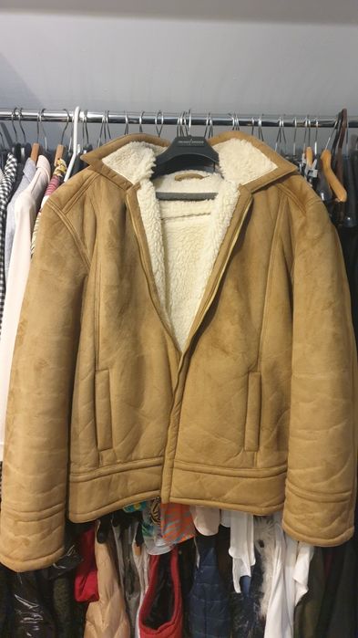 Kożuch męski o rozmiarze XL