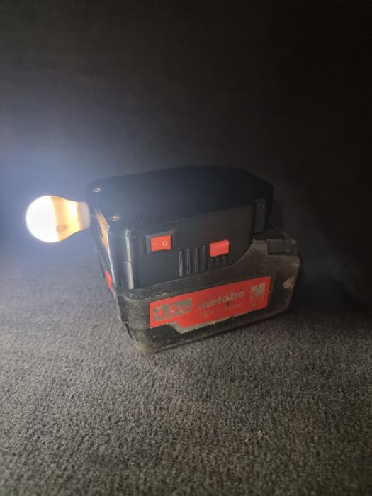 Адаптер usb живлення павербанк прожектор Metabo 18v power Bank метабо