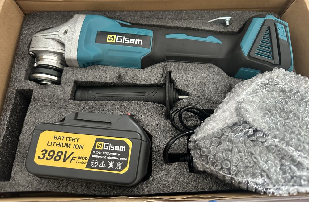 Szlifierka akumulatorowa Gisam  Nowa