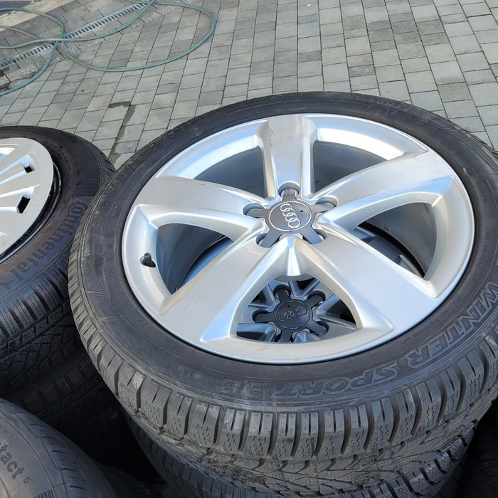 Oryginalne Koła zimowe 4G0.Audi A6 C6 C7 225.50.18 7.5J 18 ET 37 Dunlo
