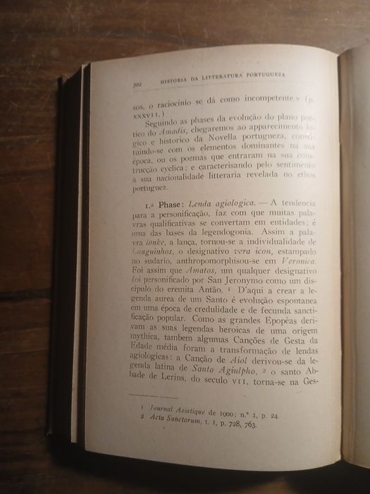 Teophilo Braga, Historia da Literatura Portuguesa (1909)
