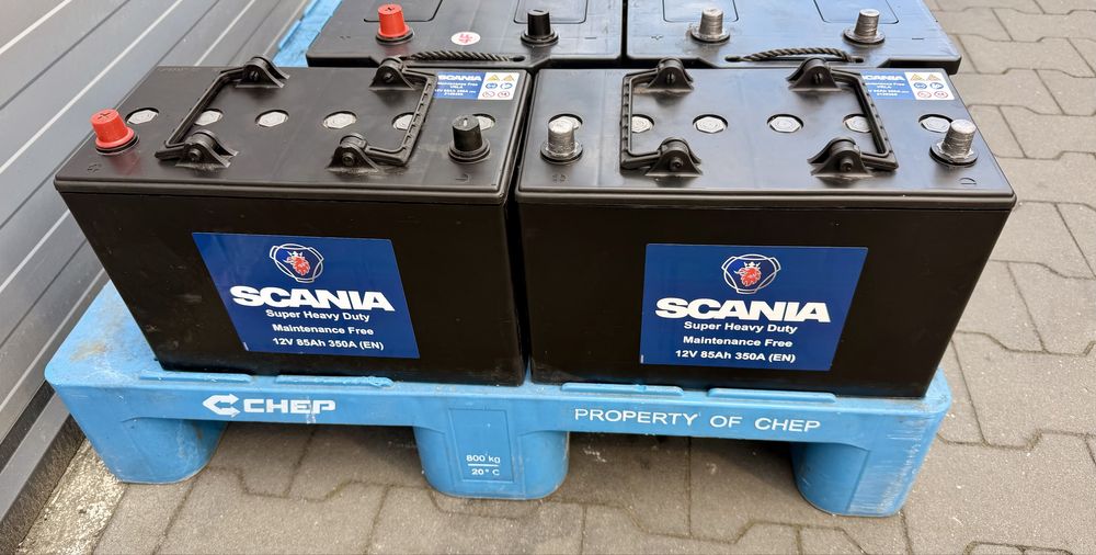 Akumulator 12V 85Ah 350A Scania Oryginał 2024 R