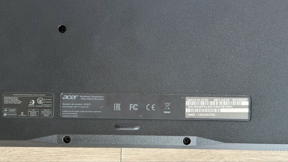 Acer nitro 5 AN515-54