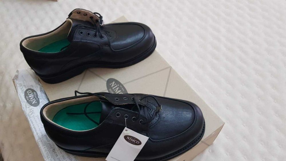 Sapatos ortopédicos (NIMCO) em pele - para homem (tamanho 40)