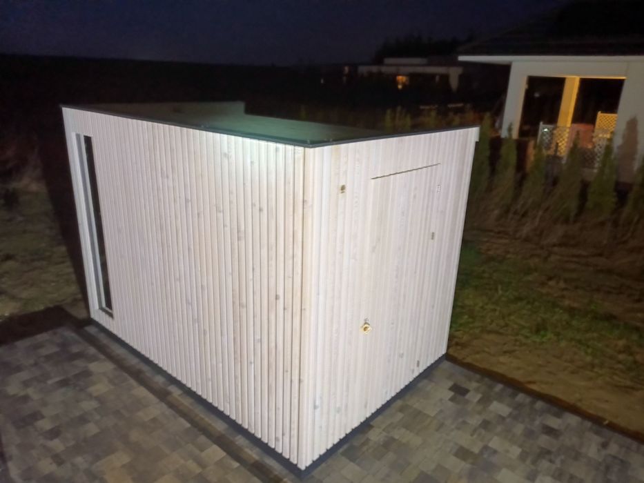 Domek narzędziowy, ogrodowy nowoczesny, drewutnia,szopa 6m2