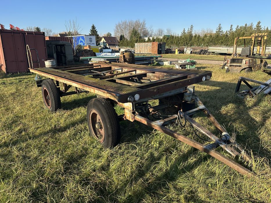 Podwozie przyczepy cysterny