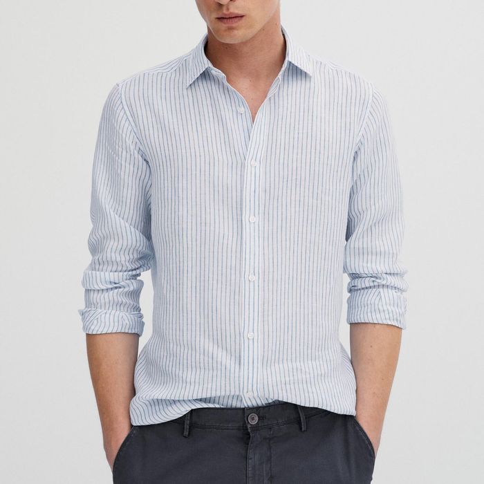 Лляна сорочка Massimo Dutti (оригінал)