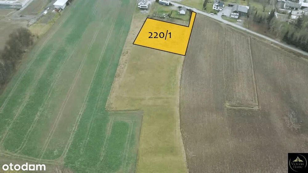 Atrakcyjna działka 34 ary – Wrocanka, gm.Tarnowiec