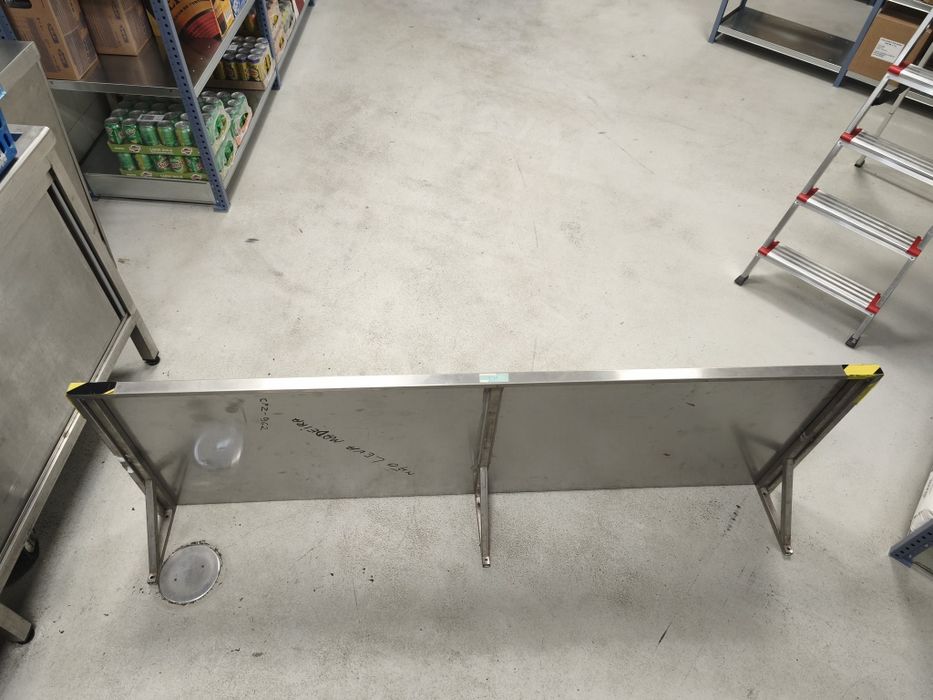 Prateleira inox 1,80x0,60