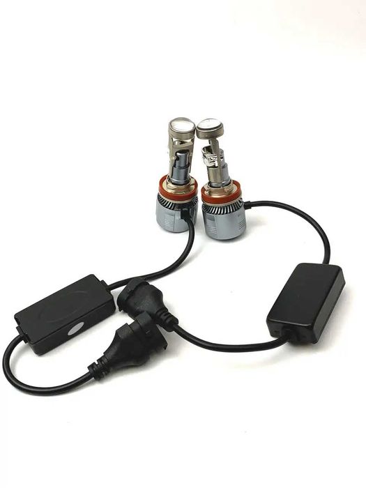 Минилинзы LED лампы  h11 h7 h4 9005 9006 с линзой 12-24V мінілінзи