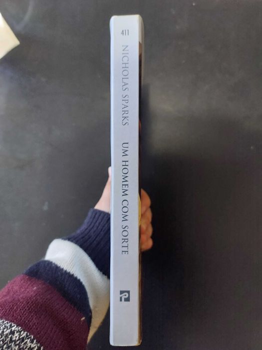 Livro "Um Homem com Sorte", de Nicholas Sparks