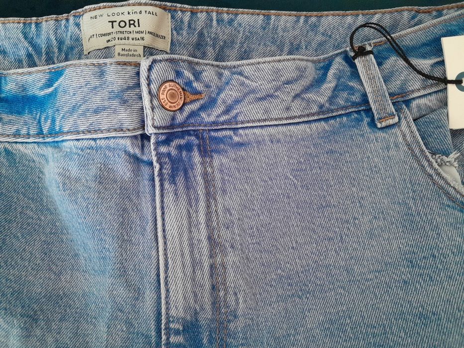 Spodnie jeansowe XXXL 48 new look