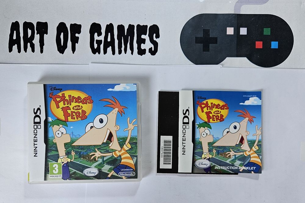Gra Phineas and Ferb Nintendo DS 3DS