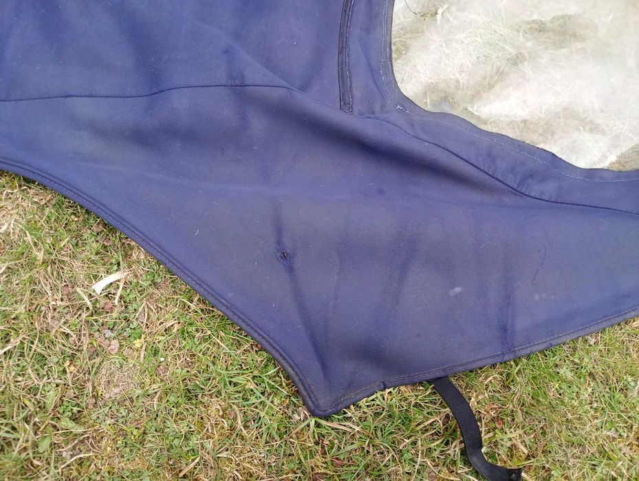 Poszycie dachu dach materiałowy Soft Top niebieski BMW E36 Cabrio