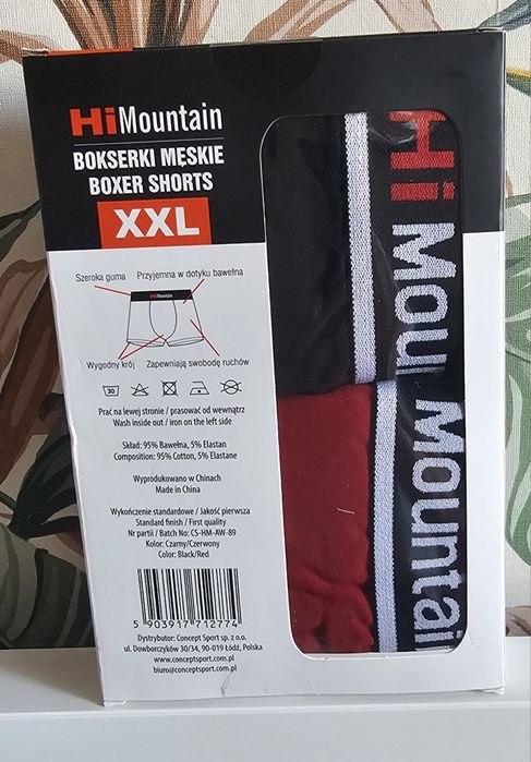 Hi Mountain Boxerki męskie r.XXL