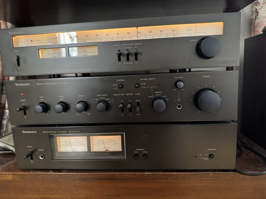 Продам топовий комплект Technics - Su-9011 Se-9021 St-9031