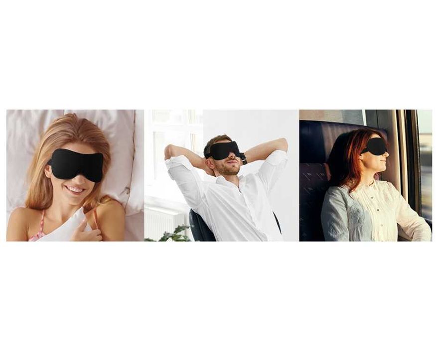 Boniesun Maska Opaska na oczy 3D