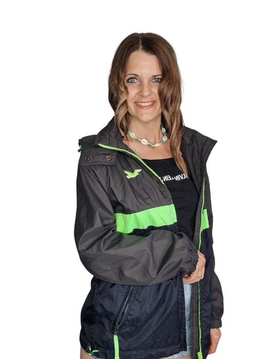 Kurtka wiatrówka Hollister rozmiar L/XL