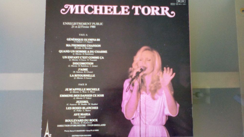Michele Torr vinil Olympia 80