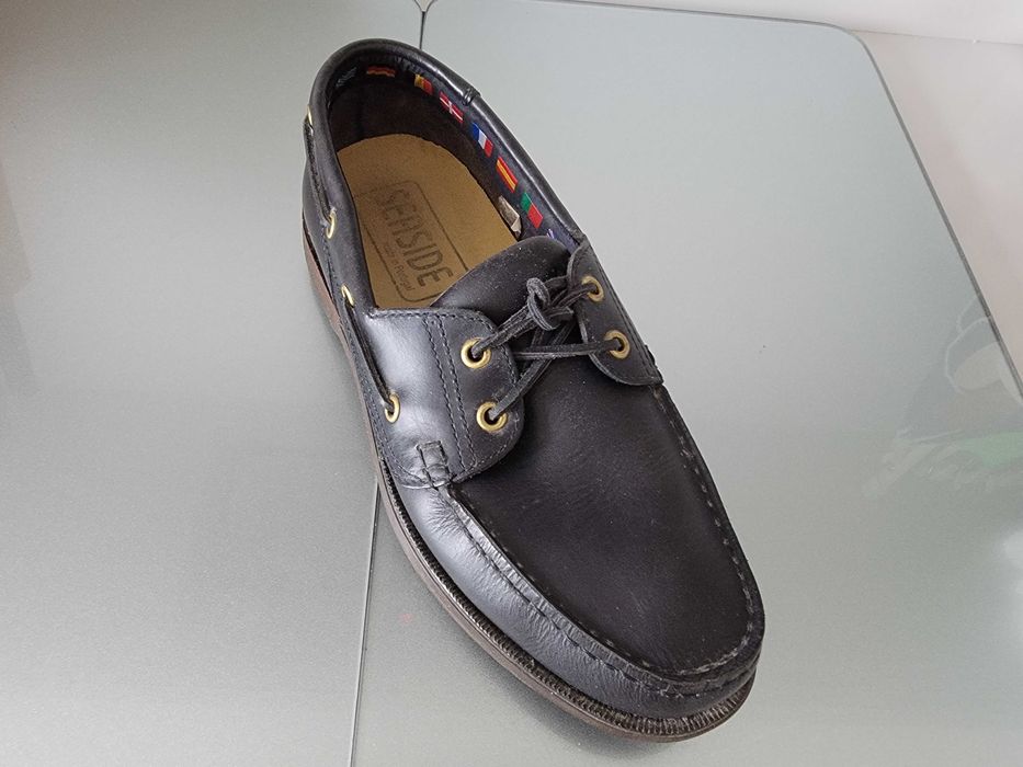 Sapatos de vela marca Seaside, azuis, tamanho 43 usados uma vez apenas em casa.